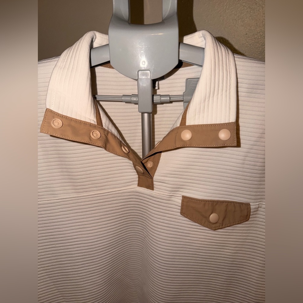 J.Crew Ribbed Snap Collar Pullover - image 4